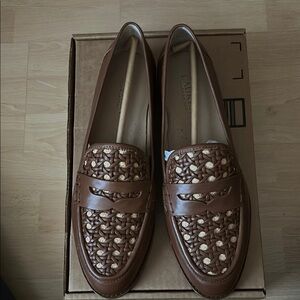 Ralph Lauren Brown Leather Loafers